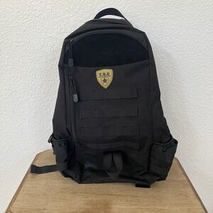 TBG Tactical Baby Gear Black Nylon Backpack Diaper Bag MOLLE System